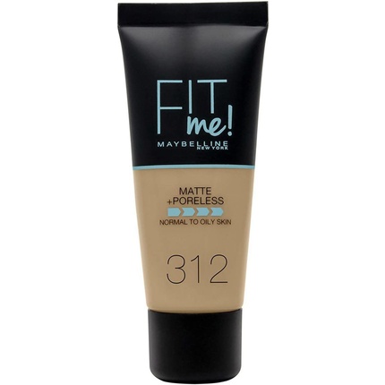 

Maybelline Fit Me Matte + Poreless 312 Golden Foundation Tube 30мл Maybelline New York, Коричневый, Maybelline Fit Me Matte + Poreless 312 Golden Foundation Tube 30мл Maybelline New York