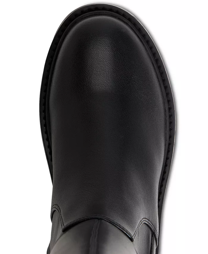 Женские сапоги Carelden до колена с круглым носком Aldo, черный — фото 4