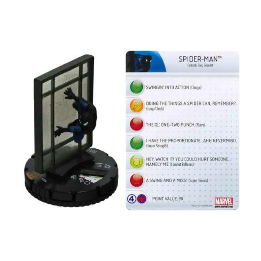 

Человек-паук (ограниченное издание) (LE), Marvel HeroClix - Galactic Guardians - Singles