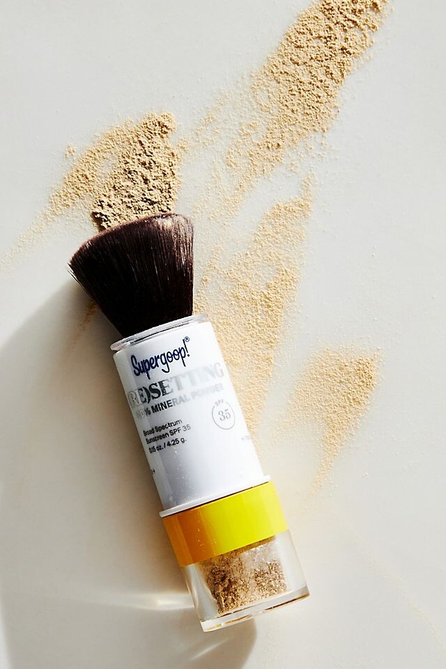 

Минеральная пудра Supergoop! SPF 35 (Re)setting, белый