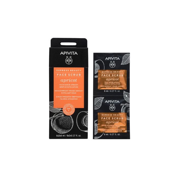 

Скраб для лица Exfoliante Facial Suave de Albaricoque Apivita, 8 ml