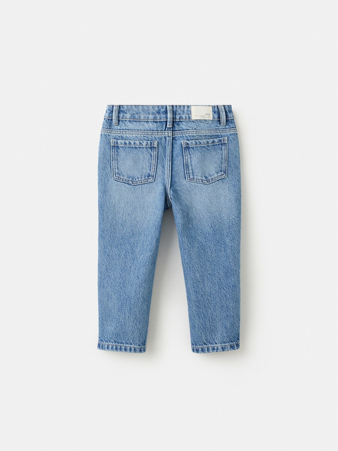 MANGO KIDS Джинсы 'XAVI' в синем дениме, slim fit — фото 2