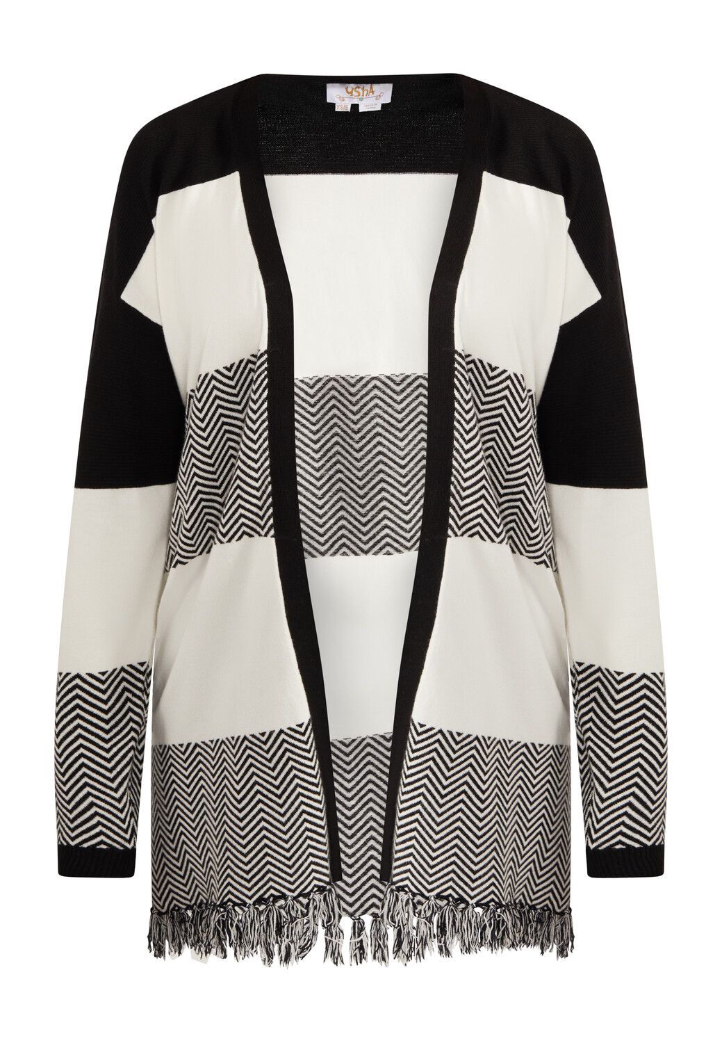 

Толстовка usha FESTIVAL Offener Strick Cardigan, черный