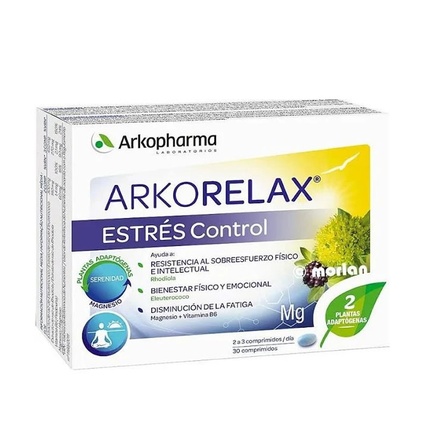 

Аркорелакс Стресс Контроль 30 Таблеток Arkopharma