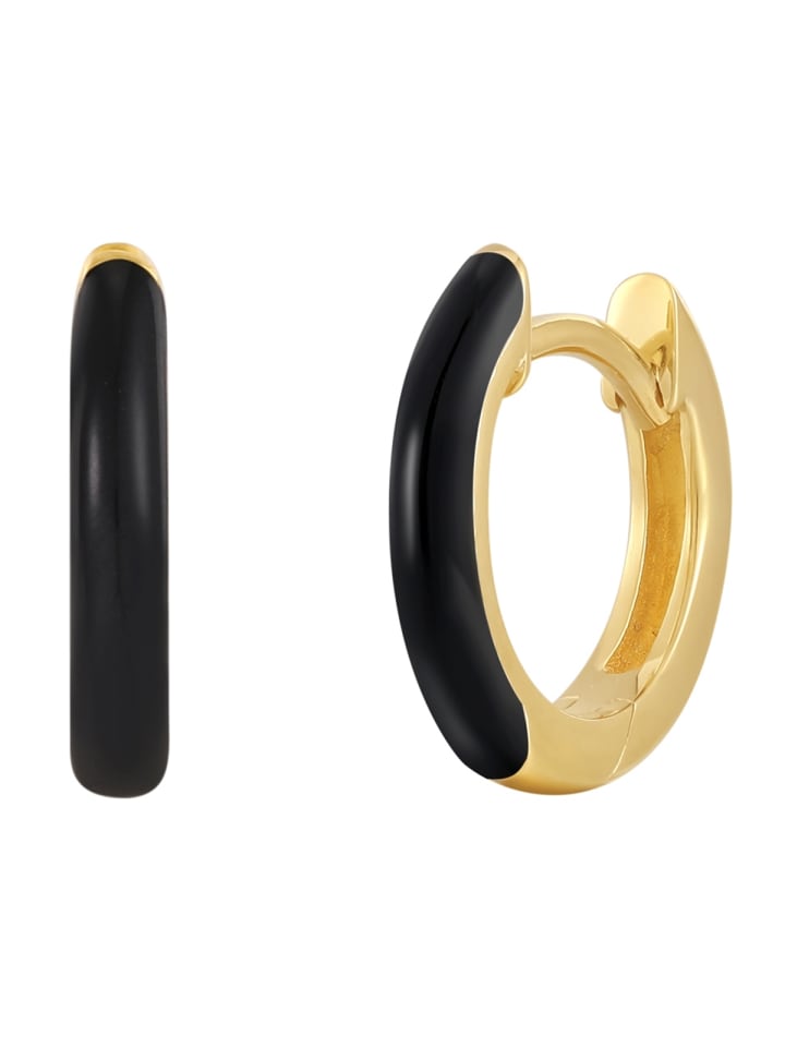 

Glanzstücke München Серьги-кольца из стерлингового серебра с покрытием из желтого золота