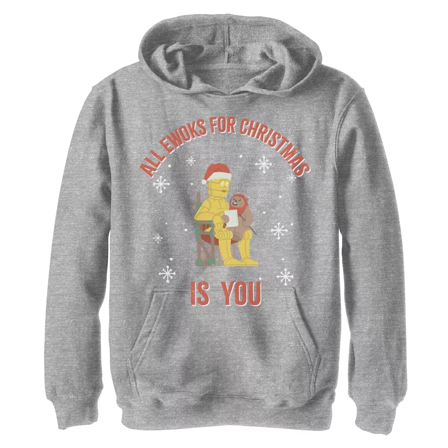 

Толстовка с рисунком «Звездные войны» C-3PO для мальчиков 8–20 лет All Ewoks For Christmas Is You Star Wars
