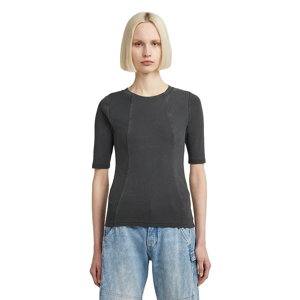 

Футболка G-Star Washed A Line Slim Fit, серый