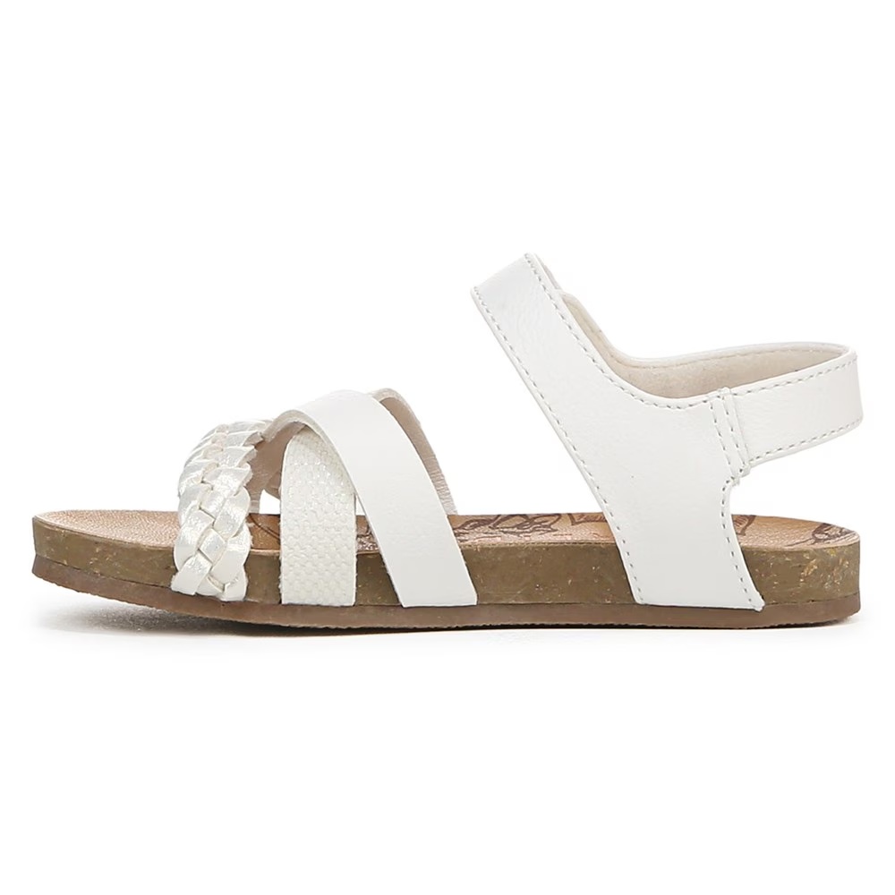 Детские сандалии на анатомической стельке Gaia-T от Blowfish Malibu, white faux leather — фото 4