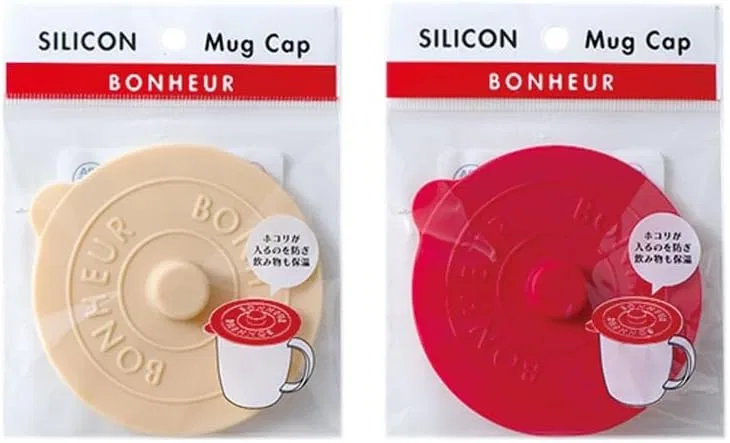 Губная помада Bonheur Mug Cap, набор 100 шт, бежевый/красный, Yamada Chemical