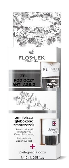 

Floslek, Eye Care, гель для глаз, уменьшающий глубину морщин, 15 мл Flos-Lek