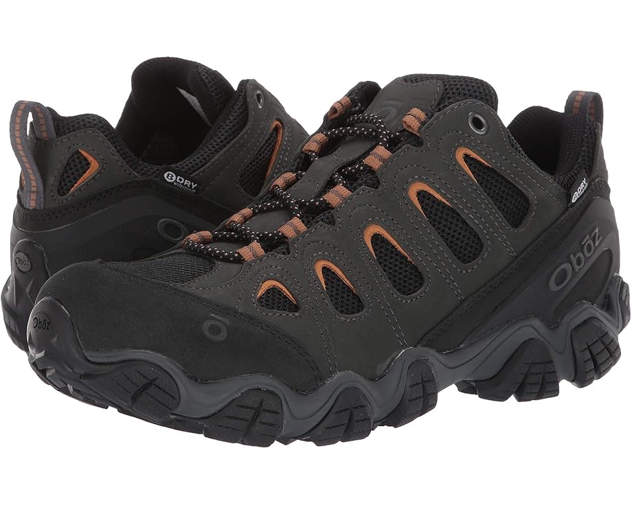 

Треккинговые кроссовки Oboz Sawtooth II Low B-Dry, цвет Shadow/Burlap
