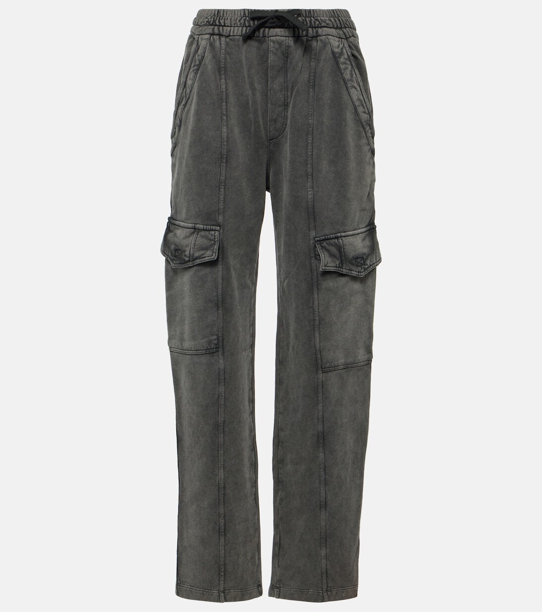 

Брюки карго peorana из хлопка Marant Etoile, черный