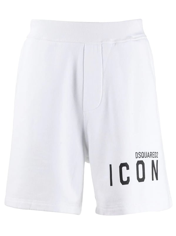 

Шорты с логотипом Icon Dsquared2, белый