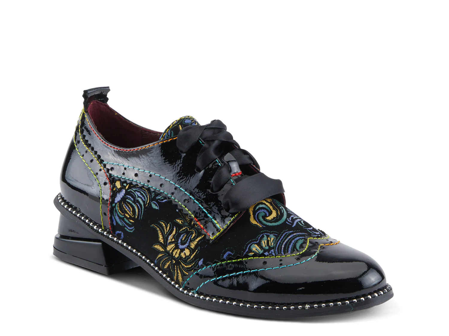 

Оксфорды Pradeep Oxford L'Artiste By Spring Step, цвет blackpatent_multicolor