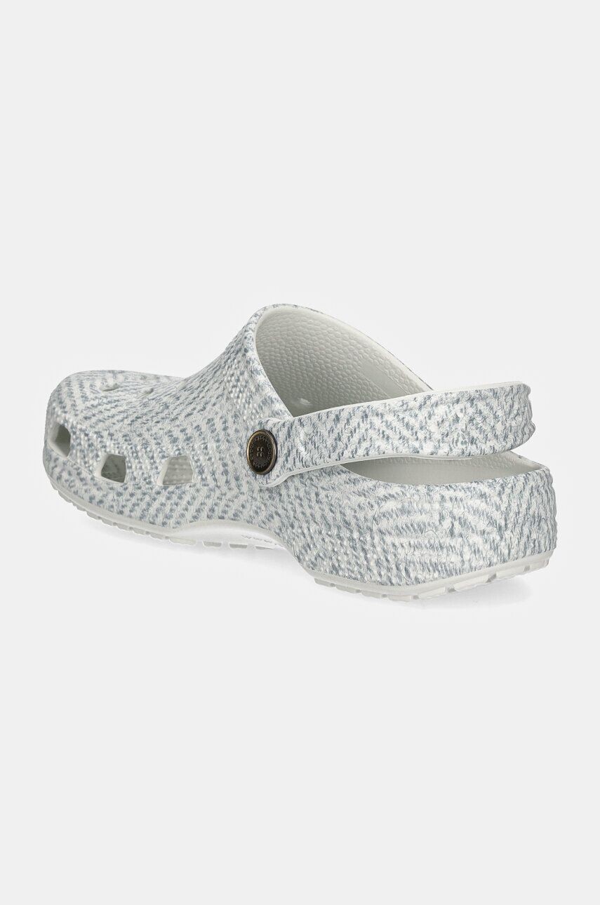 Crocs Классические твидовые сабо Crocs Clog, серый — фото 4