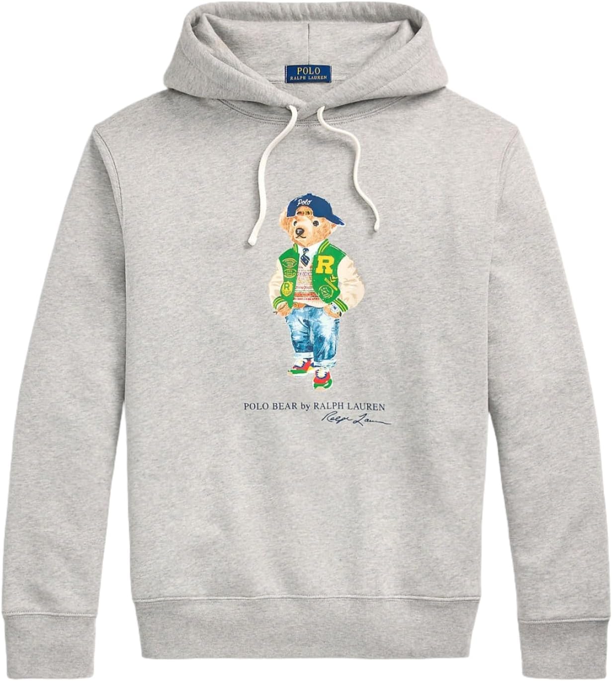 

POLO RALPH LAUREN мужская сезонная флисовая толстовка с длинным рукавом, Dark Vintage Heather