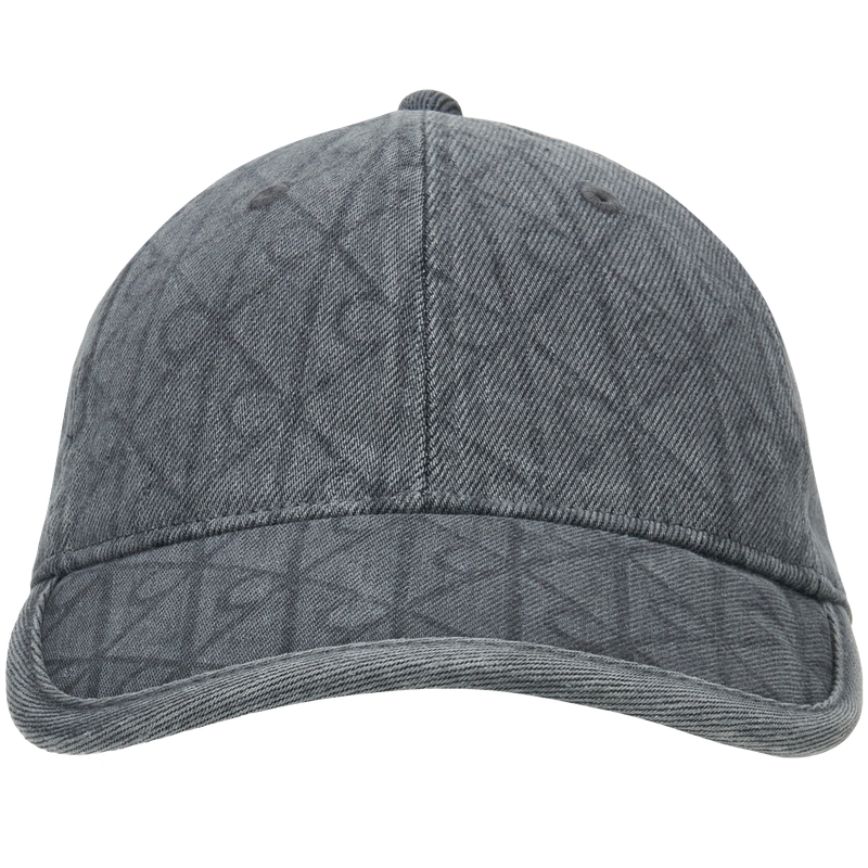 

Calvin Klein Хлопковая бейсболка унисекс, PA7-Denim Gray