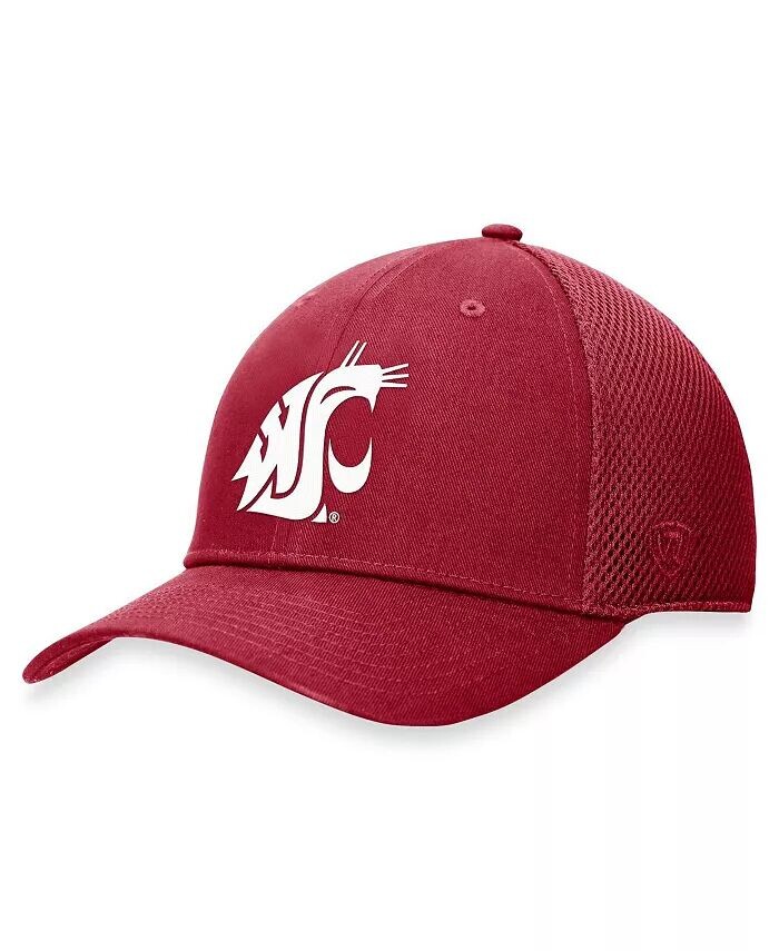 

Мужская темно-красная бейсболка Washington State Cougars Spacer Flex Top of the World