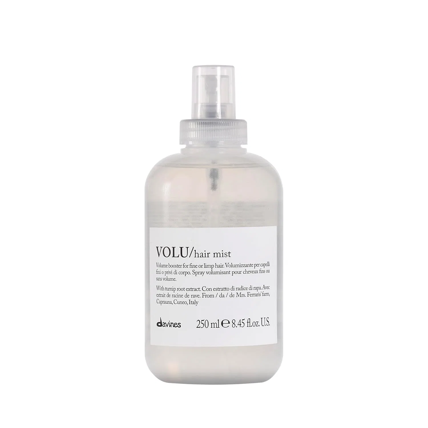 Спрей для объема волос «VOLU» от Davines Essential Haircare Davines