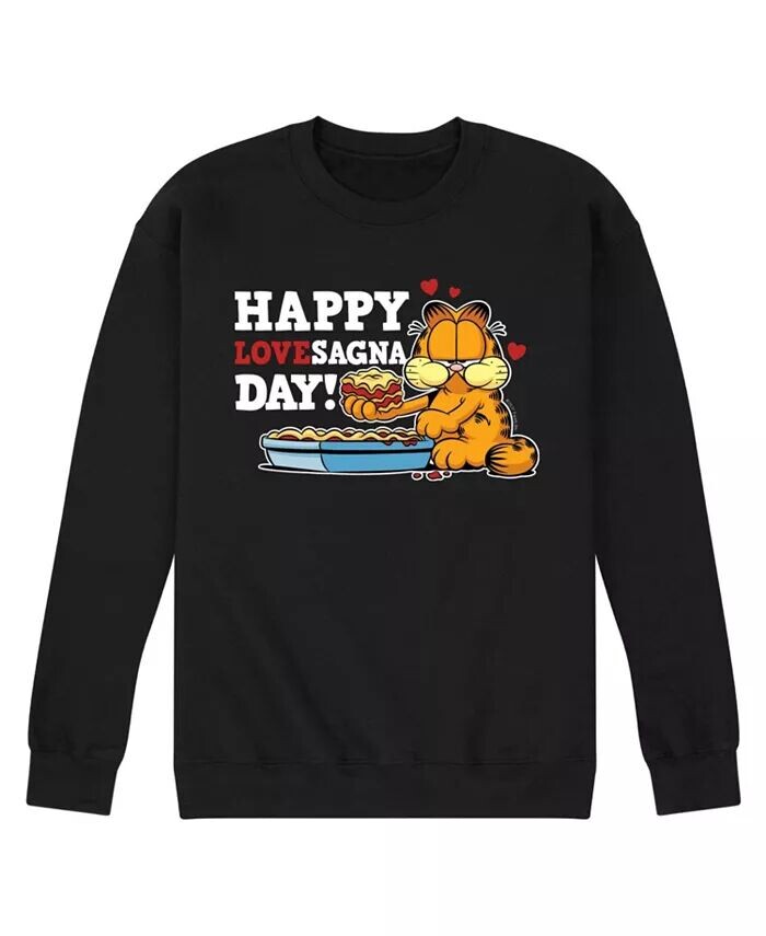 

Мужская флисовая толстовка Garfield Happy Lovesagna AIRWAVES, черный