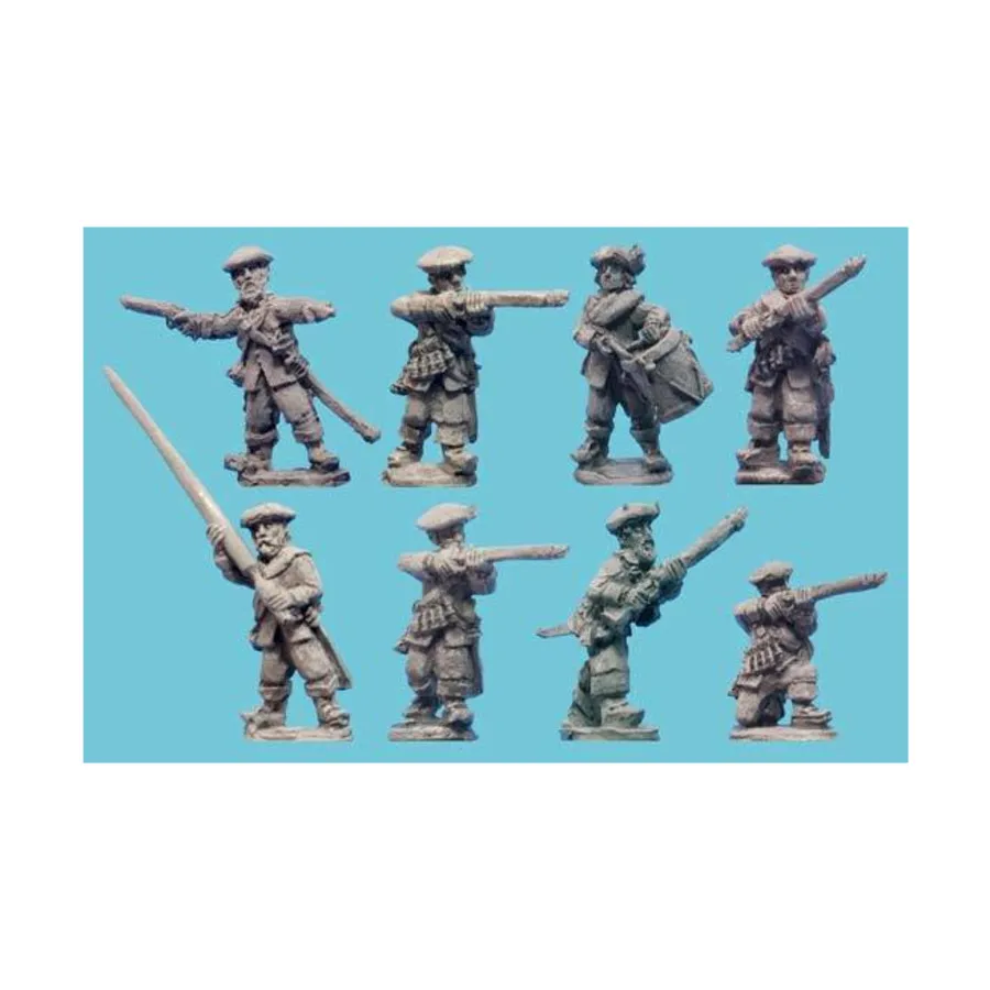 

Шотландские спешенные драгуны, Historical Miniatures - English Civil War (15mm)