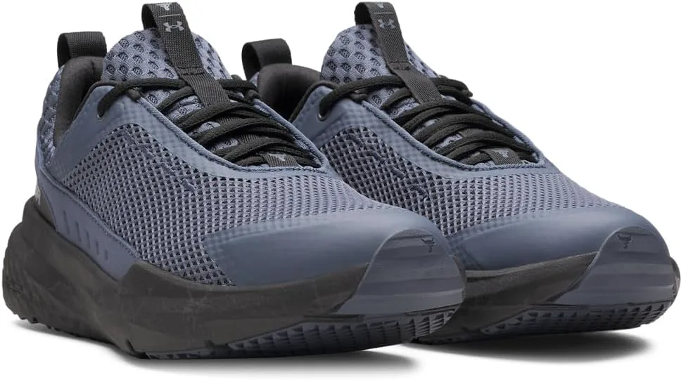 Мужские тренировочные кроссовки Under Armour Project Rock Blood Sweat Respect 5, серый/черный — фото 2
