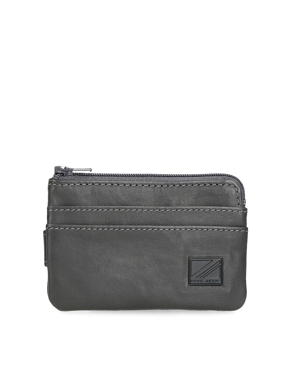 

Мужской кожаный кошелек Grey Chief Pepe Jeans, серый