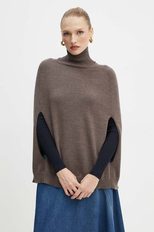 

Шерстяной свитер Max Mara Leisure, коричневый