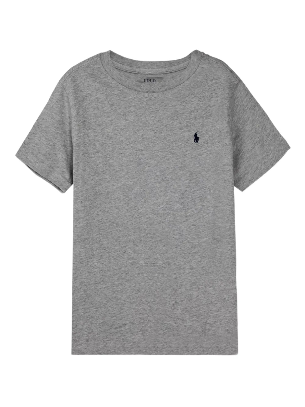 

POLO RALPH LAUREN KIDS футболка с логотипом, серый