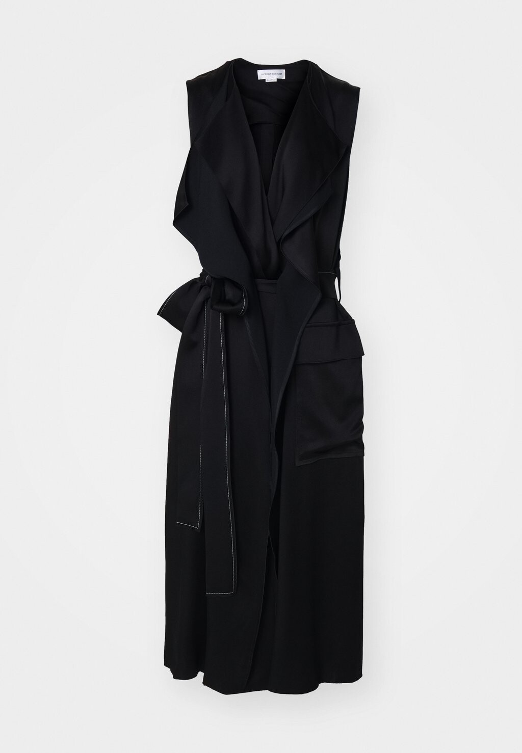 

Коктейльное/праздничное платье TRENCH DRESS Victoria Beckham, черный