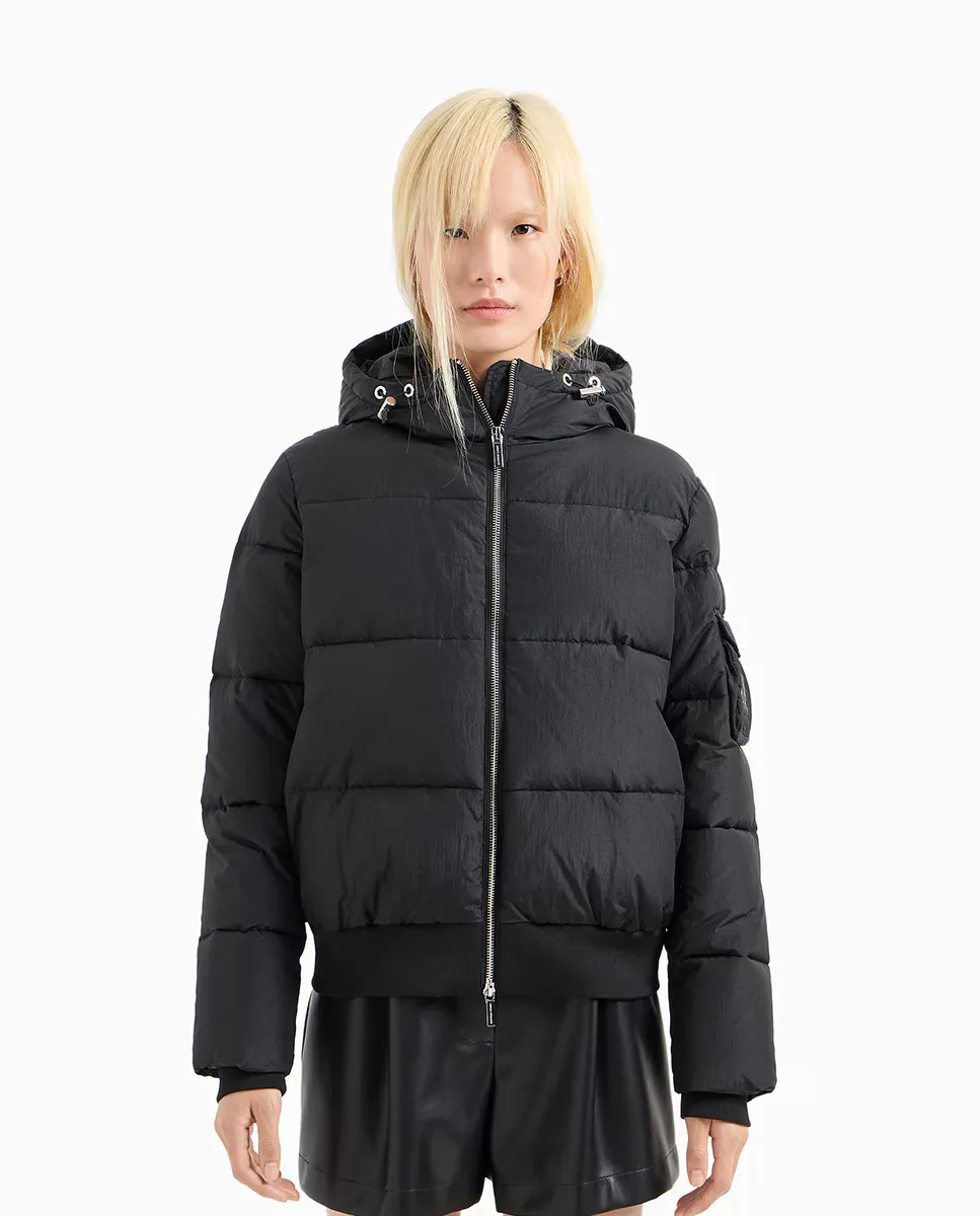 

Женский бомбер Armani Exchange, черный