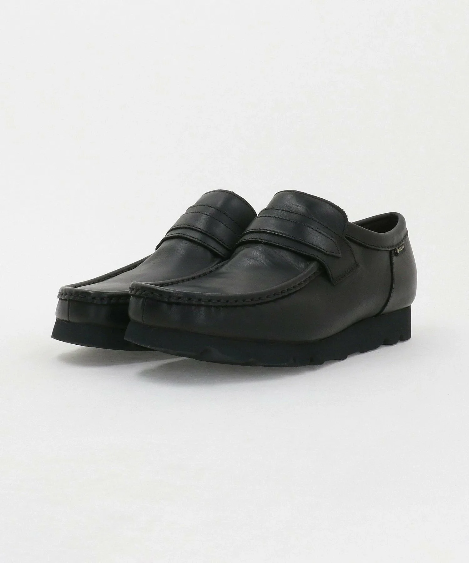 Лоферы Clarks Originals из соломы с мембраной Gore-Tex Beauty&Youth United Arrows, Black — фото 3