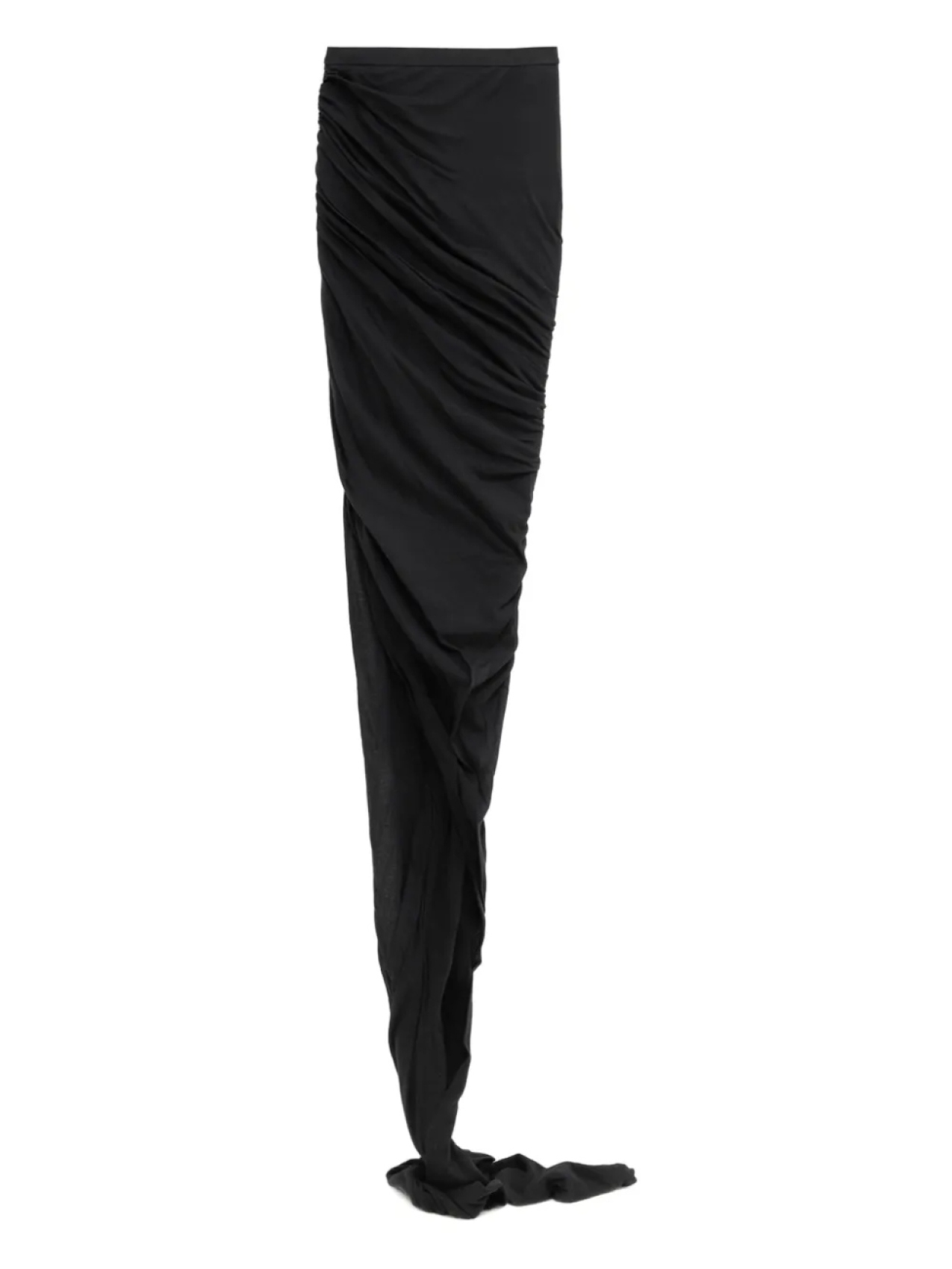 

Юбка из хлопка в обтяжку Rick Owens, черный