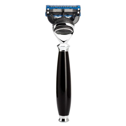 

Бритва MÜHLE с 5 лезвиями, совместимая с Gillette Purist I, 1 фунт, черная M Mühle