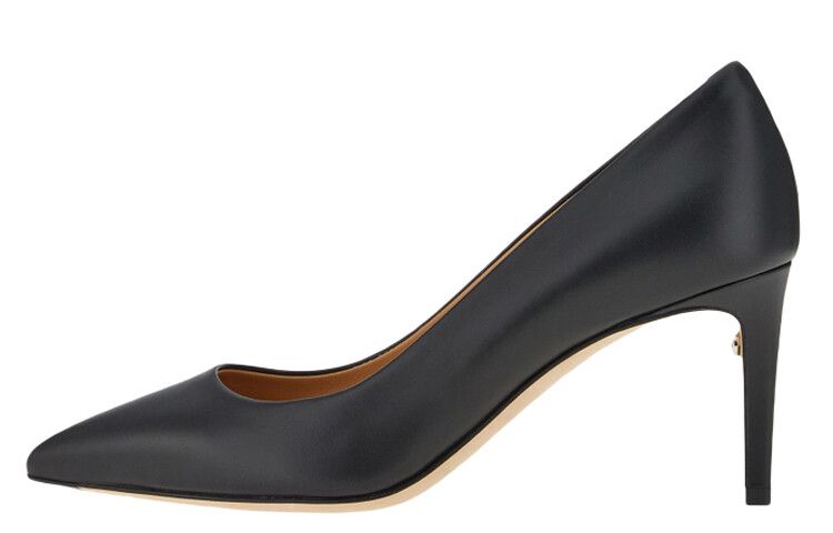 Туфли на высоком каблуке женские черные Ferragamo