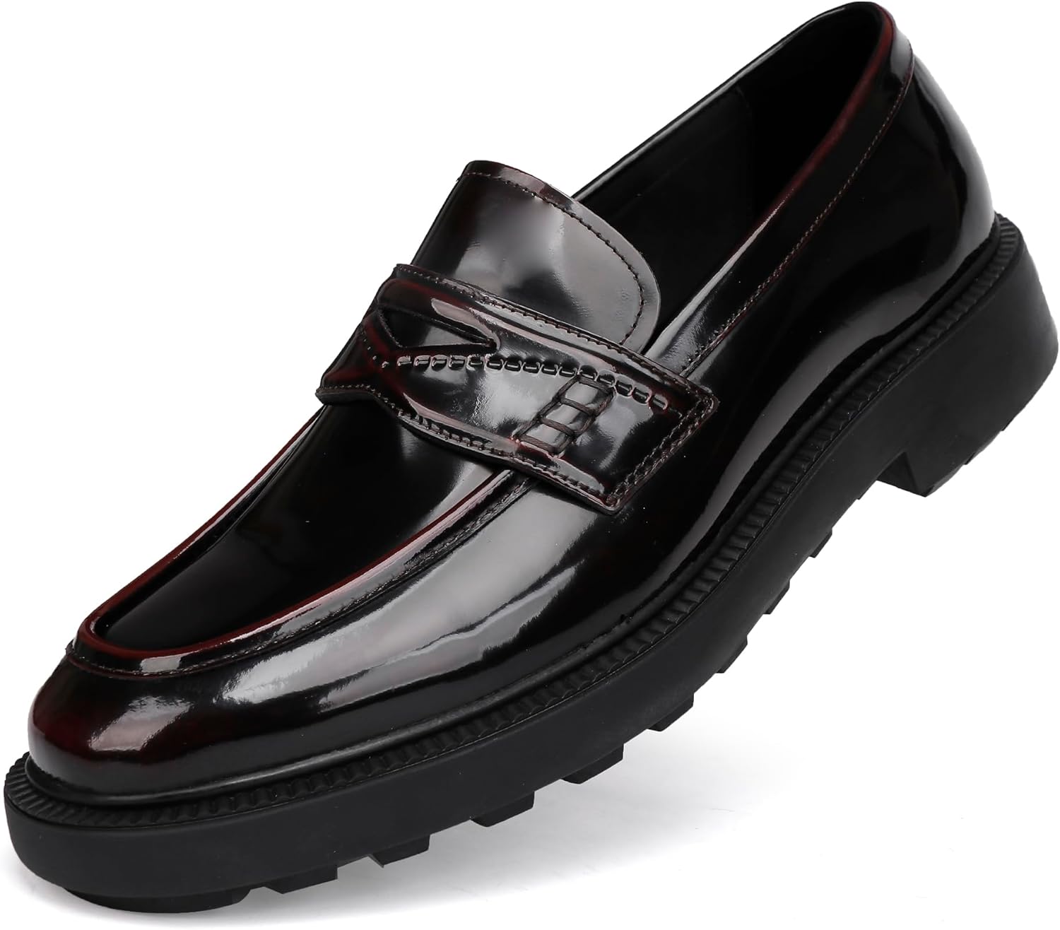 

Мужские роскошные кожаные лоферы BILLION VICTOR, удобные лоферы-слипоны для мужчин, черный