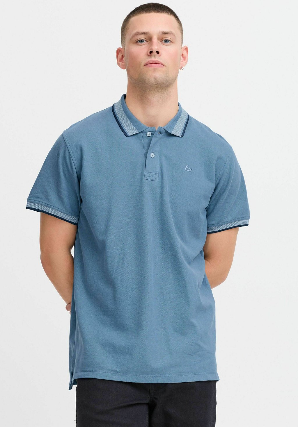 

Рубашка поло BHELMO Blend, цвет Copen Blue