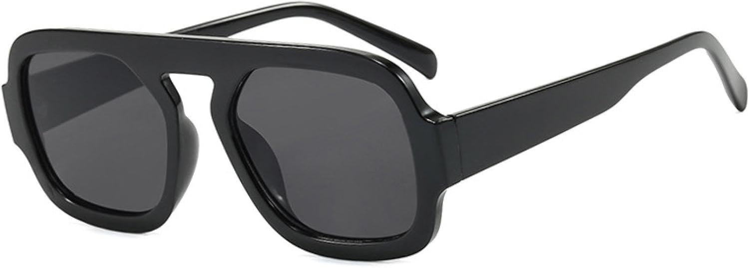 

Модные квадратные винтажные ретро-солнцезащитные очки для женщин с линзами Ocean Lens UV400 и большой оправой, солнцезащитные очки для активного отдыха и повседневной носки WNCKSQ, C7