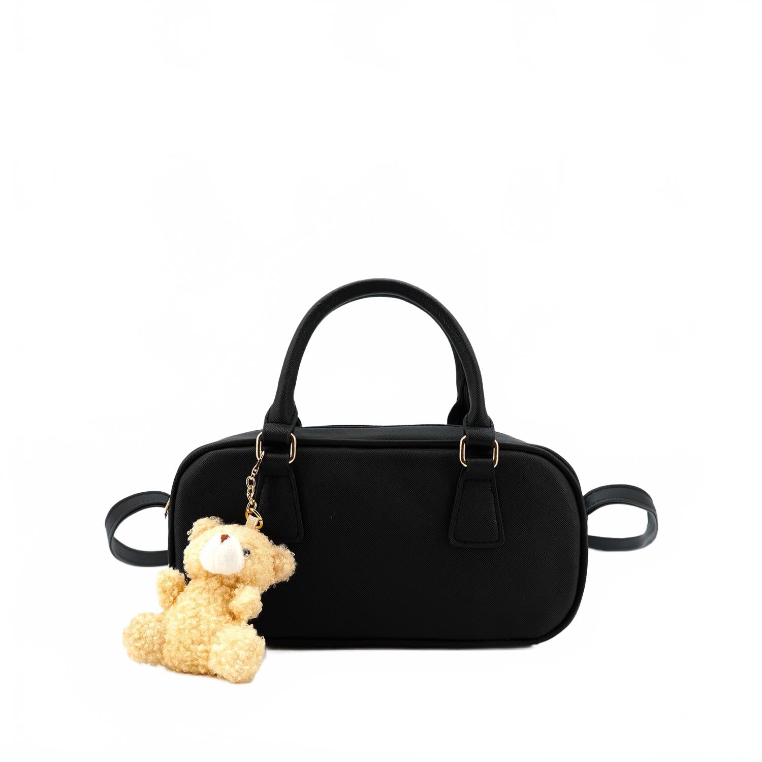 

Женская мини-сумка-багет Hailey Vegan на пояс или через плечо в черном цвете Like Dreams