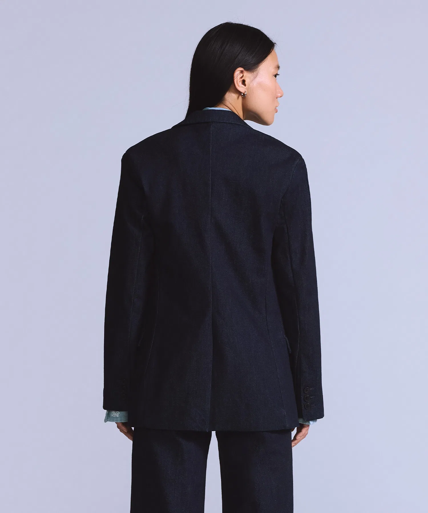 Пиджак Levi's BLUETAB™ Relaxed Blazer Jacket, темно-синий. — фото 2