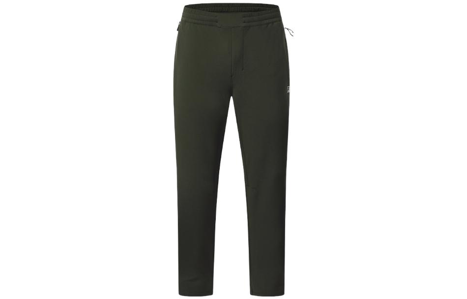 

Повседневные брюки мужские осенние пихтово-зеленые FILA