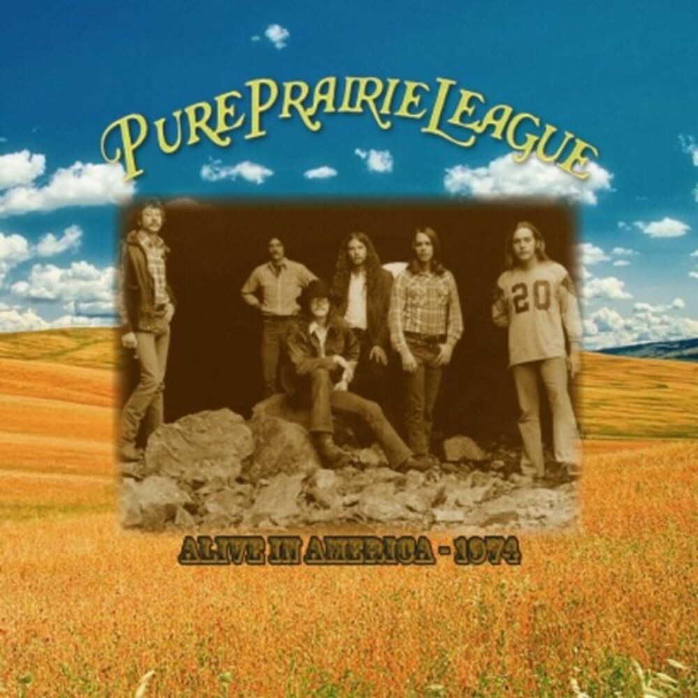 

Диск CD Alive In America - 1974 - Pure Prairie League