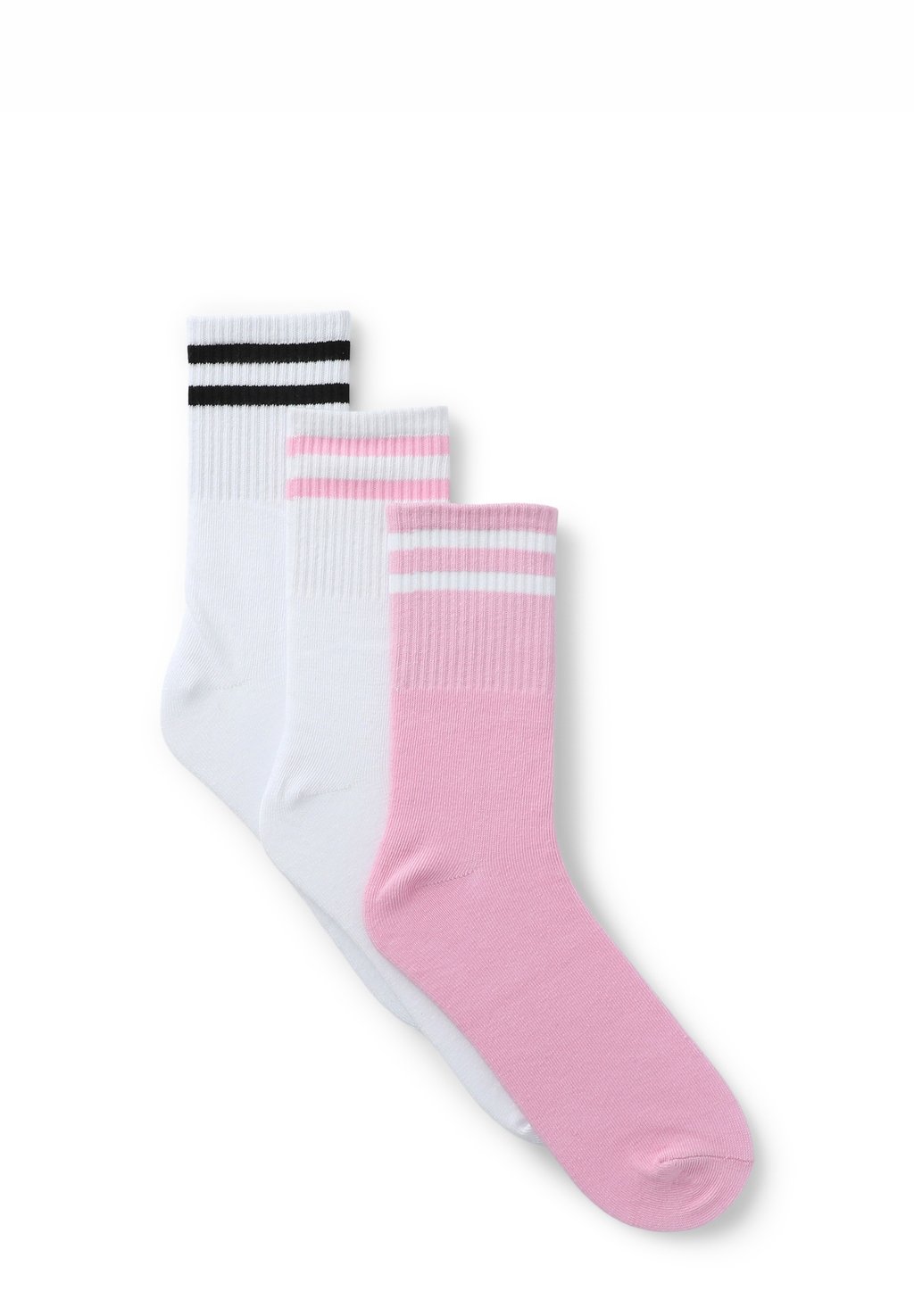 

Носки PACK OF 3 WITH STRIPES Terranova, сиреневый