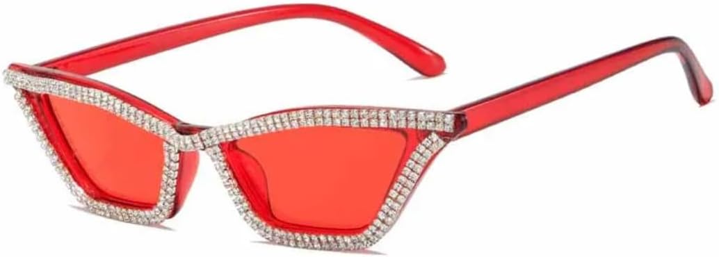 

Солнцезащитные очки с защитой UV400 | Оправа «кошачий глаз» с градиентными линзами | для женщин и мужчин, для занятий спортом на открытом воздухе и вождения DSVIGF, Red Red