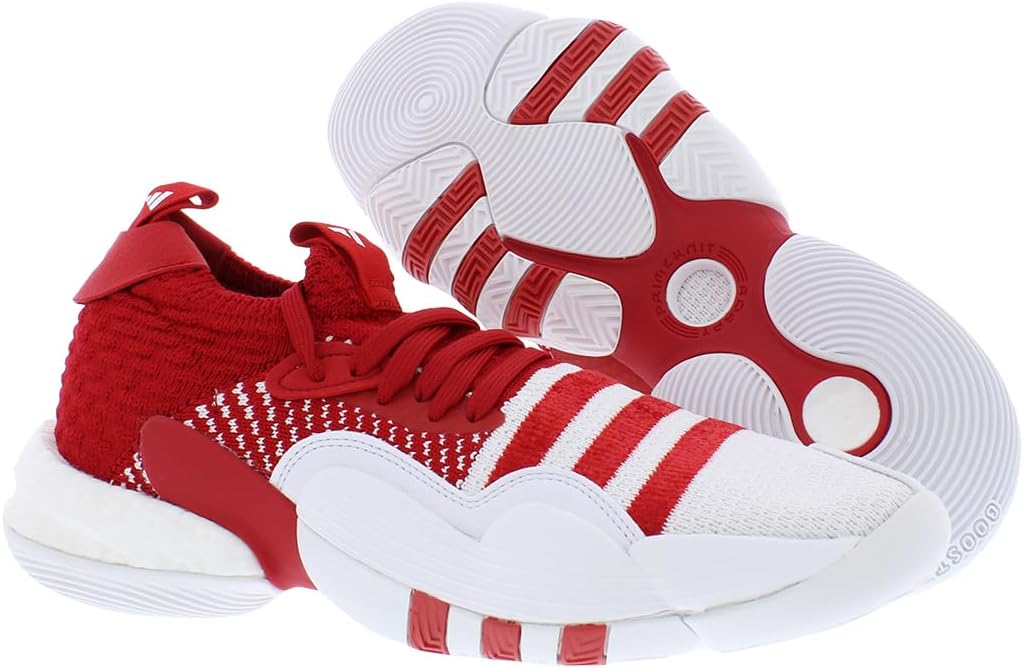 Кроссовки Adidas для мужчин и женщин Trae Young 2 adidas H0384510 Trae Young 2 FTWWHT/TMPWRD/FTWWHT 10, 10 Ftwwht/Tmpwrd/Ftwwht — фото 4
