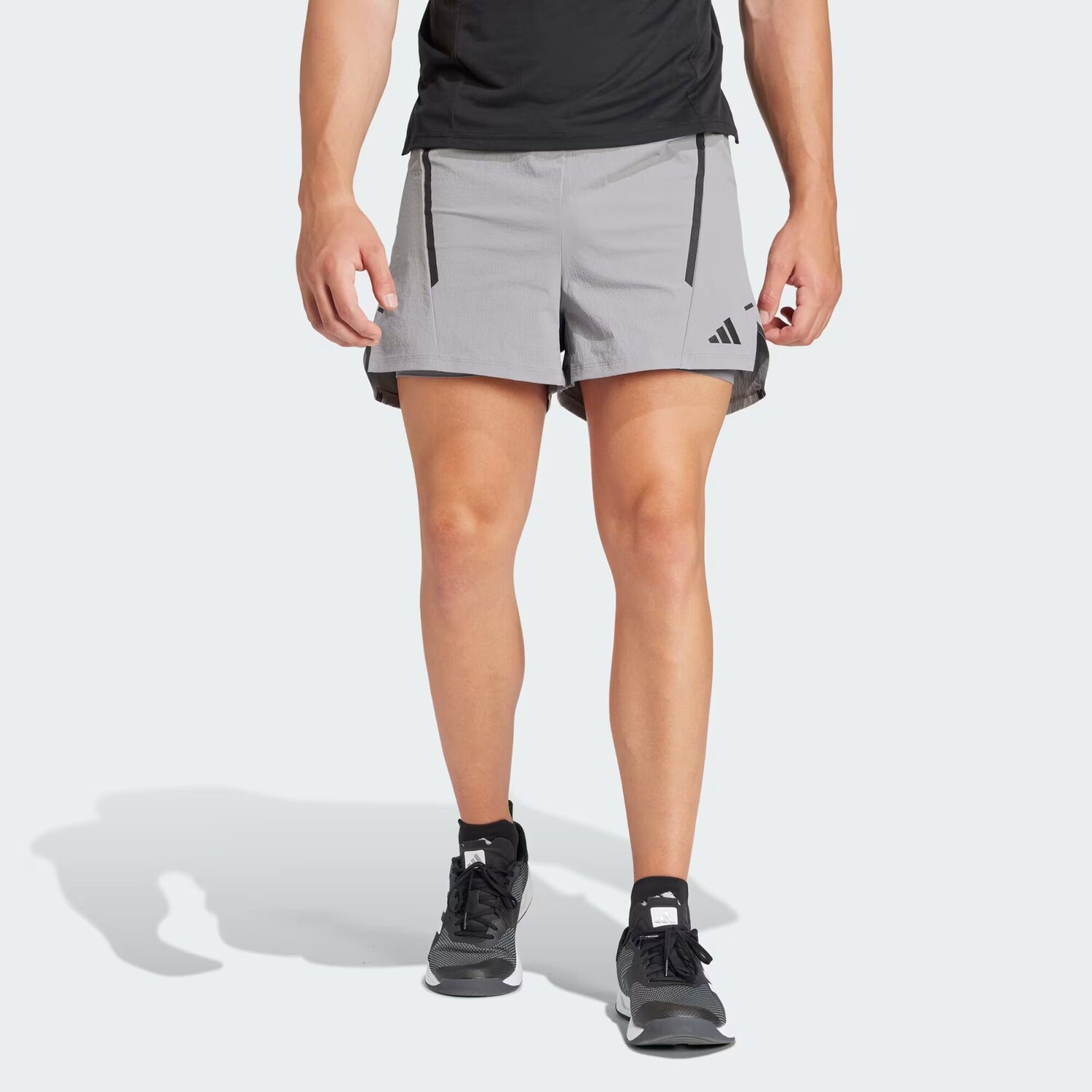 

Шорты для тренировок Adistrong серии Pro Adidas, цвет Grey Three/Black
