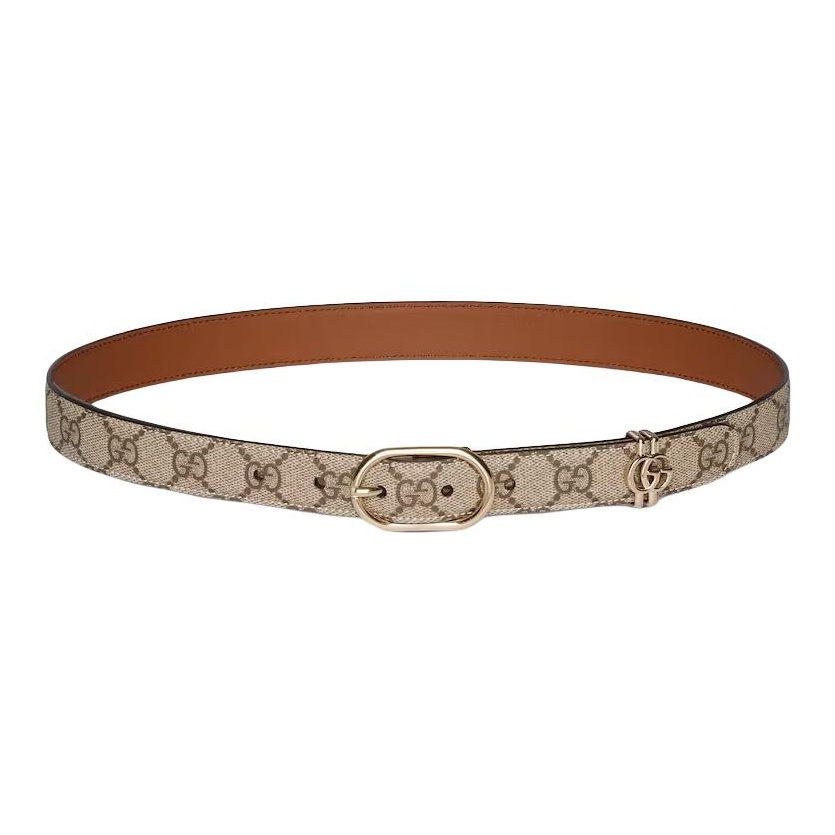 

GUCCI Ремень Gg с овальной пряжкой, Light Gold