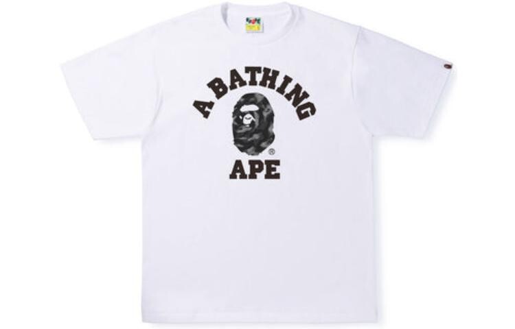 

Футболка мужская A Bathing Ape, белый/красный