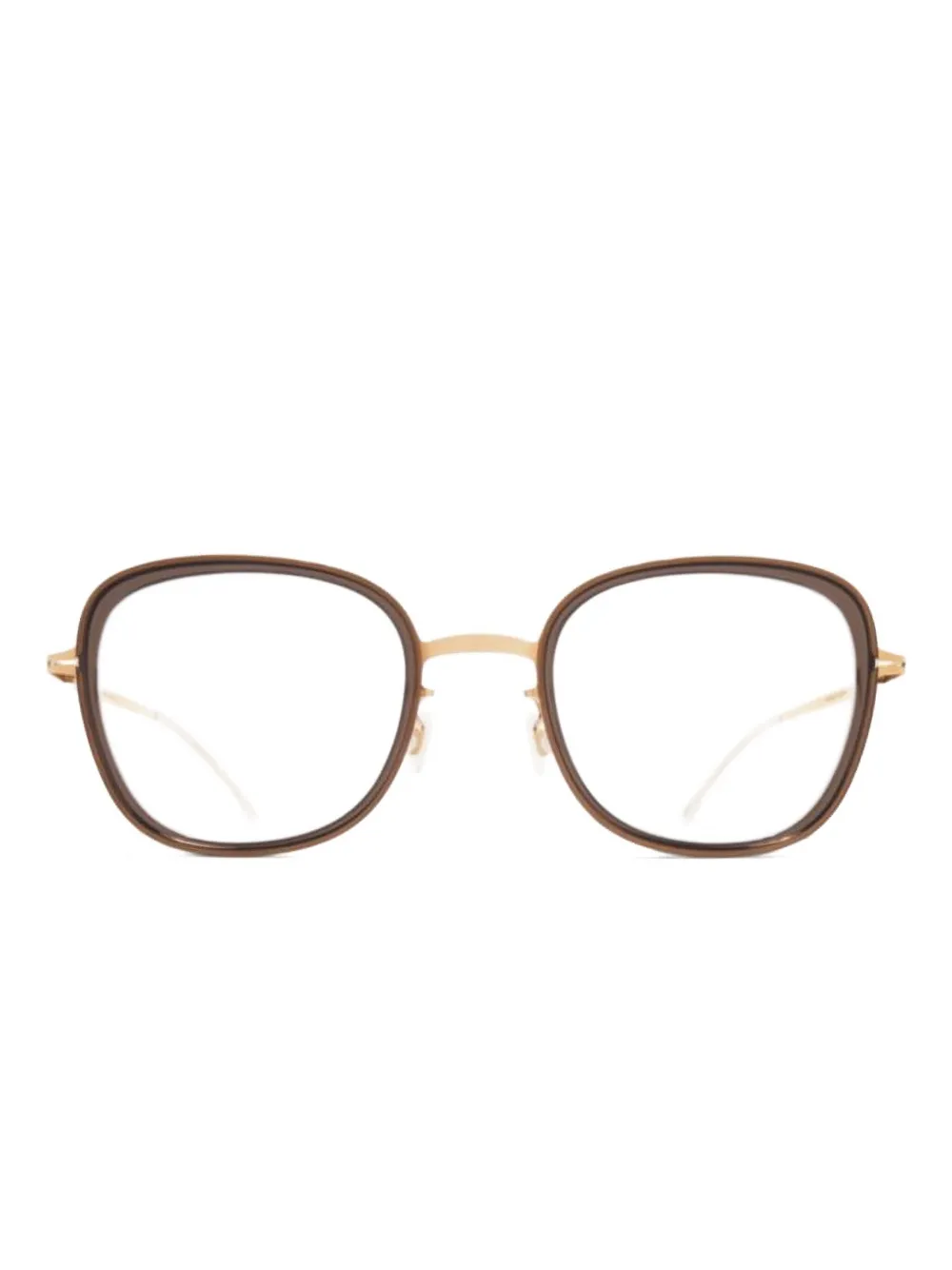 

Очки круглой формы Alin Mykita, коричневый