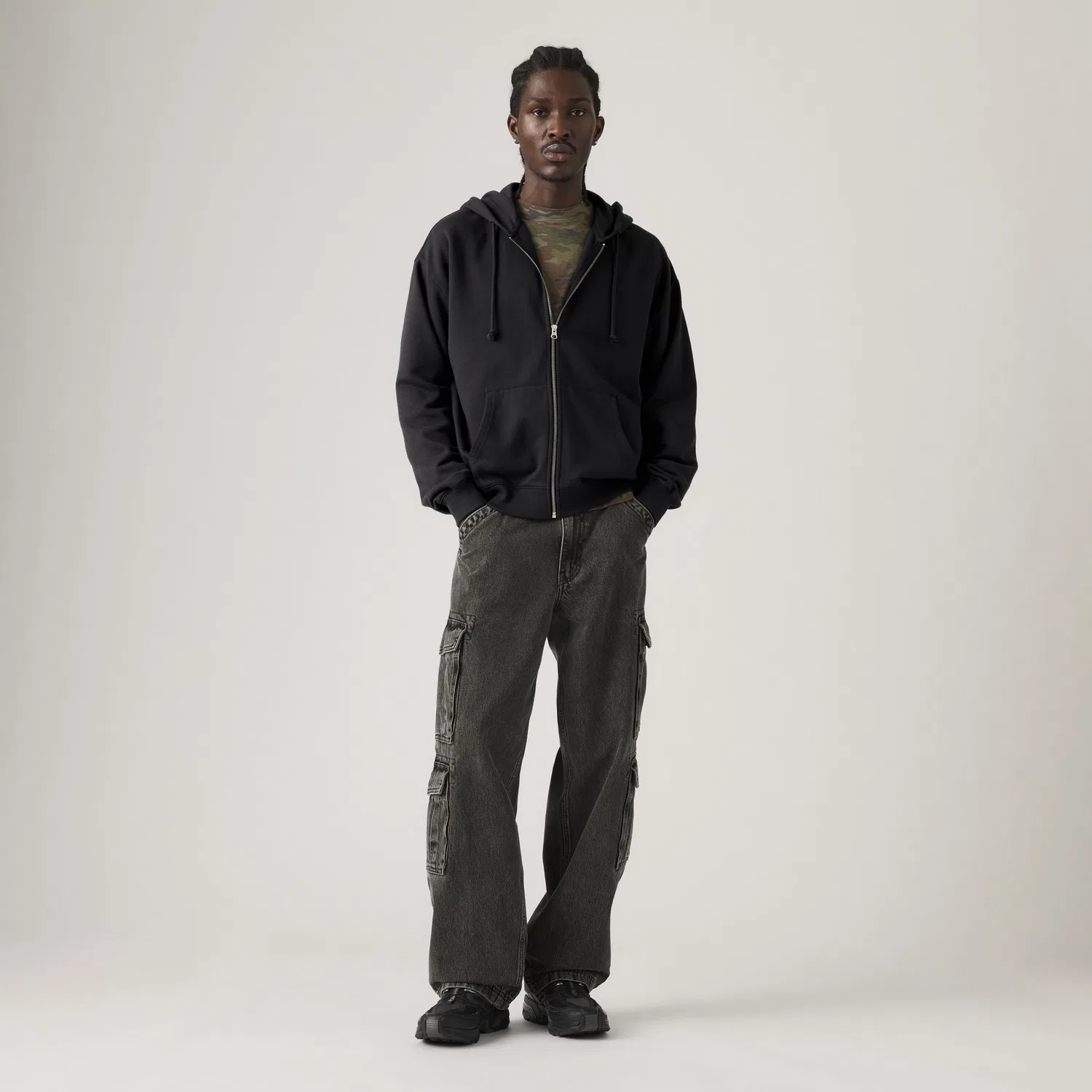 Мужские джинсы-карго свободного кроя 578 Levi's, Black